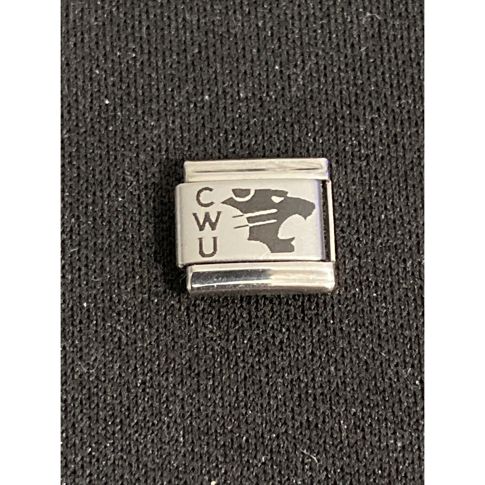L’amore di Firenze Italian Charm Unisex 9mm Silver New CWU Wildcats Stainless
